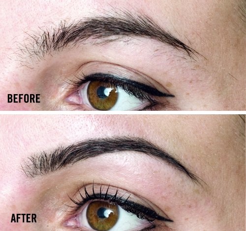 LP Brows Before & After