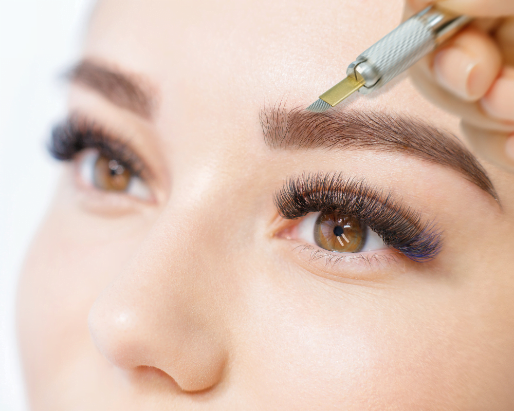 Powdered brow vs. microblading The Little Parlour